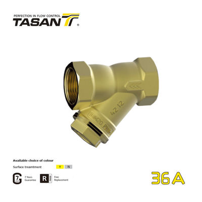 ISO9001 3/8inch ~ 4 インチの真鍮の逆止弁の真鍮の Y フィルター ANSI 1.6Mpa 36A