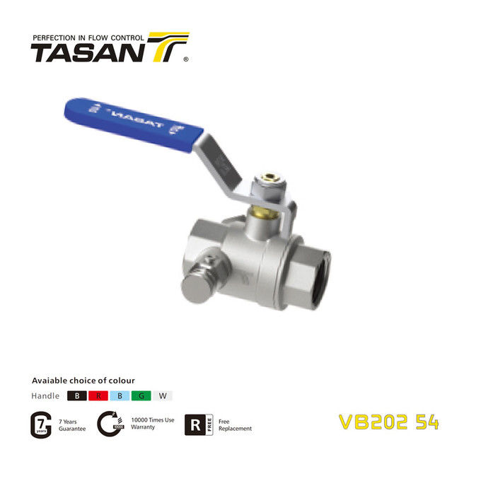 1/4 インチから 2 インチの銅球弁 362.5 Psi 圧力糸 ISO228